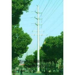 黄石市66kv15米转角钢杆 架空线终端钢管杆厂家