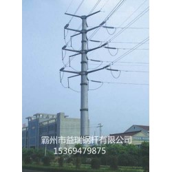 电力双回路10kv90度转角钢杆 双回路转角钢杆霸州市益瑞