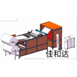 佳和达非标定制熔喷布分切收卷机 N95口罩收料机 全自动