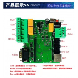 网络采播器，网络采集和播放终端开发模块