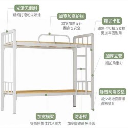 东莞双层上下铺床 床架卡扣连接更牢固