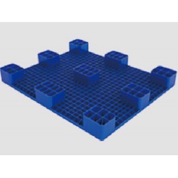 双面塑料托盘 网格九脚塑料托盘 华康