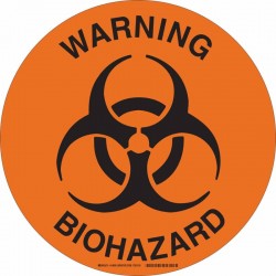 警告 BIOHAZARD 防滑地板标志